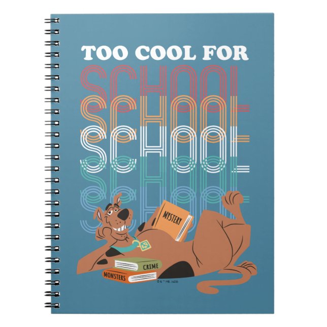 Scooby-Doo Too Cool For School Notebook (Front)