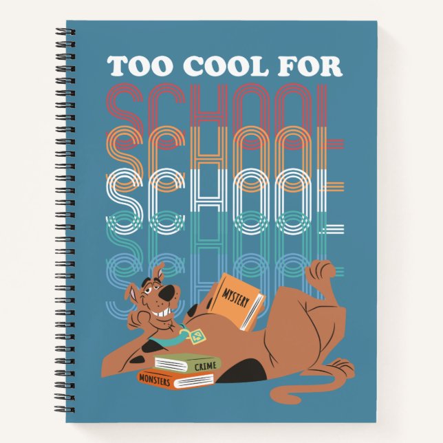 Scooby-Doo Too Cool For School Notebook (Front)