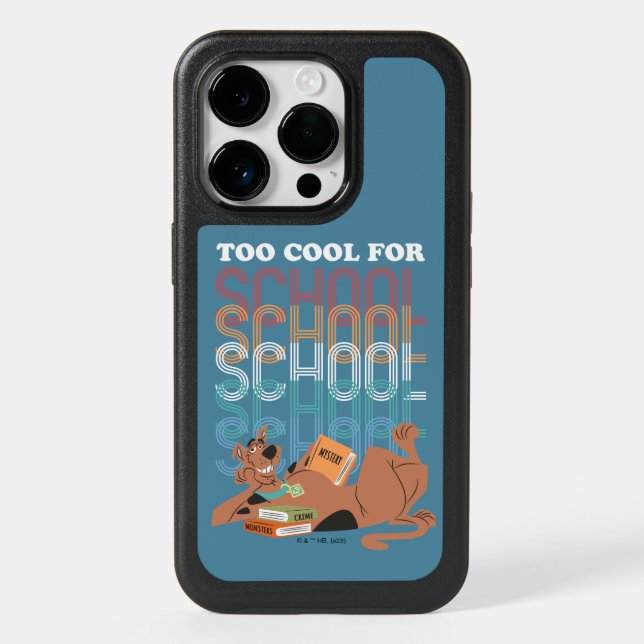 Scooby-Doo Too Cool For School Otterbox iPhone Case (Back)