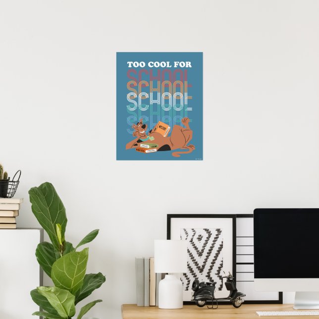 Scooby-Doo Too Cool For School Poster (Home Office)