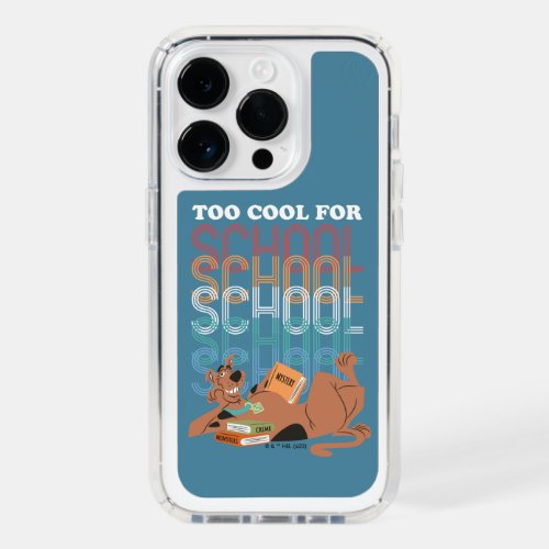 Scooby_Doo Too Cool For School Speck iPhone 14 Pro Case
