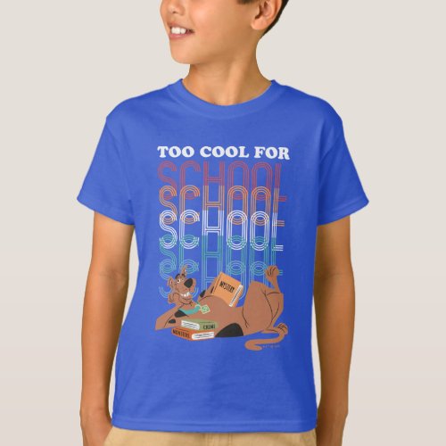 Scooby_Doo Too Cool For School T_Shirt
