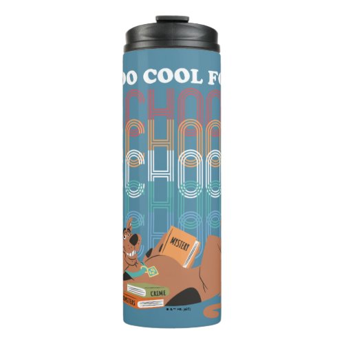 Scooby_Doo Too Cool For School Thermal Tumbler