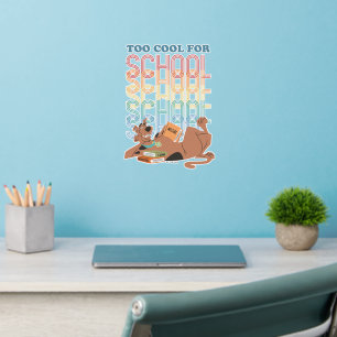 Scooby-Doo Too Cool For School Wall Decal