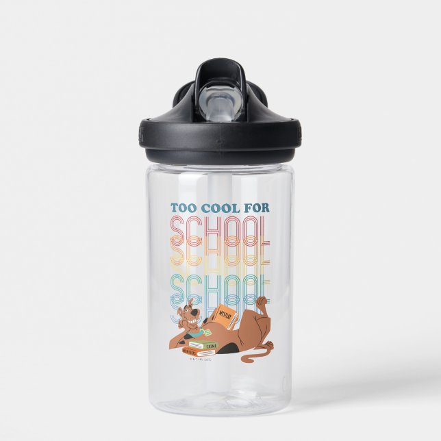 Scooby-Doo Too Cool For School Water Bottle (Front)