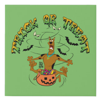Scooby-Doo | Trick of Treat Faux Canvas Print