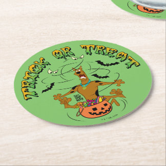Scooby-Doo | Trick of Treat Round Paper Coaster
