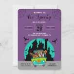 Scooby-Doo | Two Spooky Halloween Birthday Invitation
