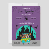 Scooby-Doo | Two Spooky Halloween Birthday Invitation