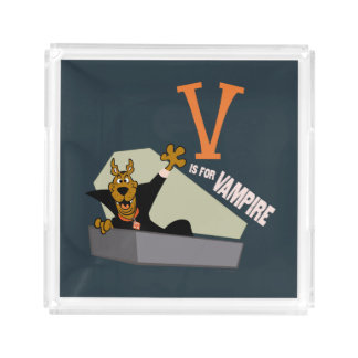 Scooby-Doo | V is for Vampire Acrylic Tray