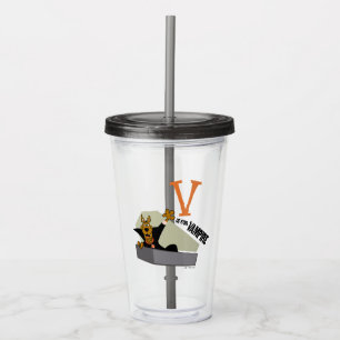Scooby-Doo   V is for Vampire Acrylic Tumbler