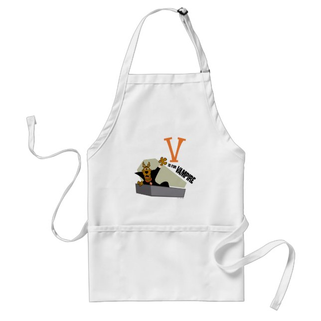 Scooby-Doo | V is for Vampire Adult Apron (Front)