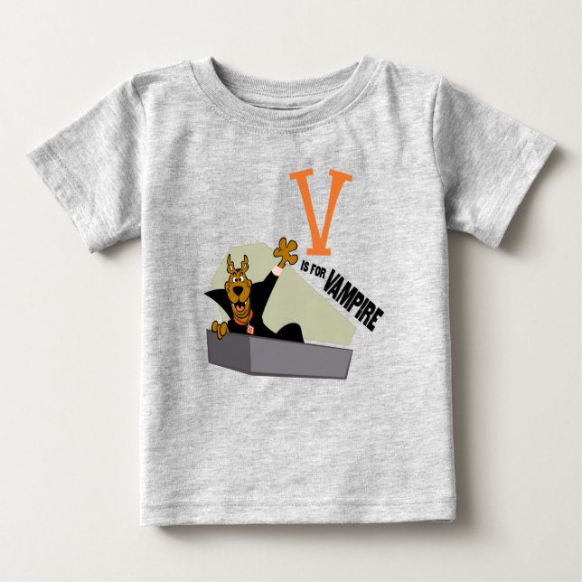 Scooby-Doo | V is for Vampire Baby T-Shirt (Front)