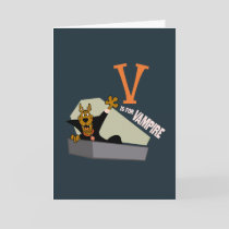 Scooby-Doo | V is for Vampire Card