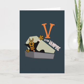 Scooby-Doo | V is for Vampire Card