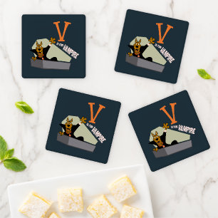 Scooby-Doo V is for Vampire Coaster Set