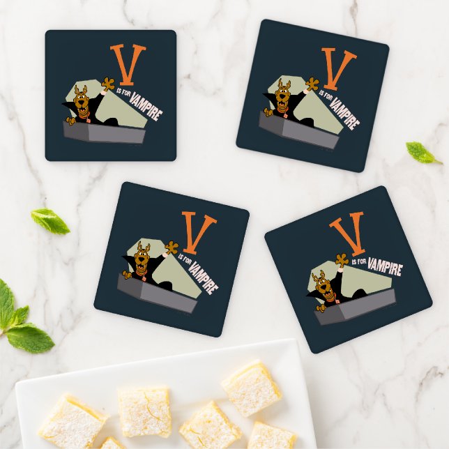 Scooby-Doo | V is for Vampire Coaster Set (In Situ)
