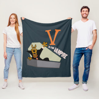 Scooby-Doo | V is for Vampire Fleece Blanket