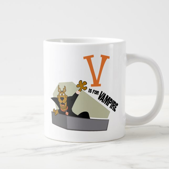 Scooby-Doo | V is for Vampire Giant Coffee Mug (Right)