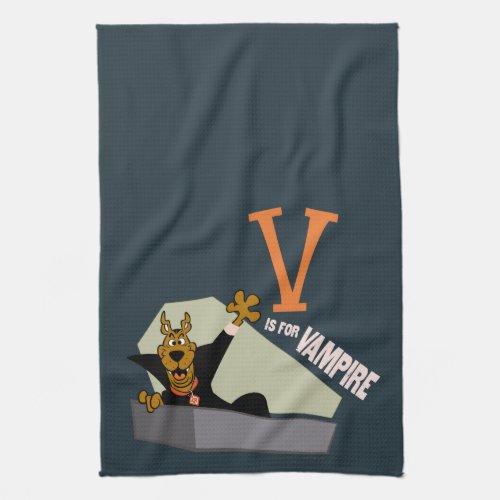 Scooby_Doo  V is for Vampire Kitchen Towel