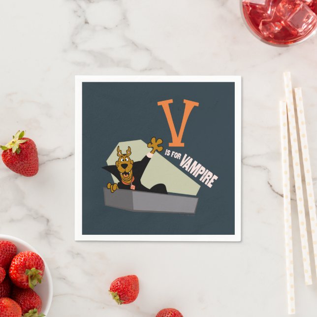 Scooby-Doo | V is for Vampire Napkins (Insitu)