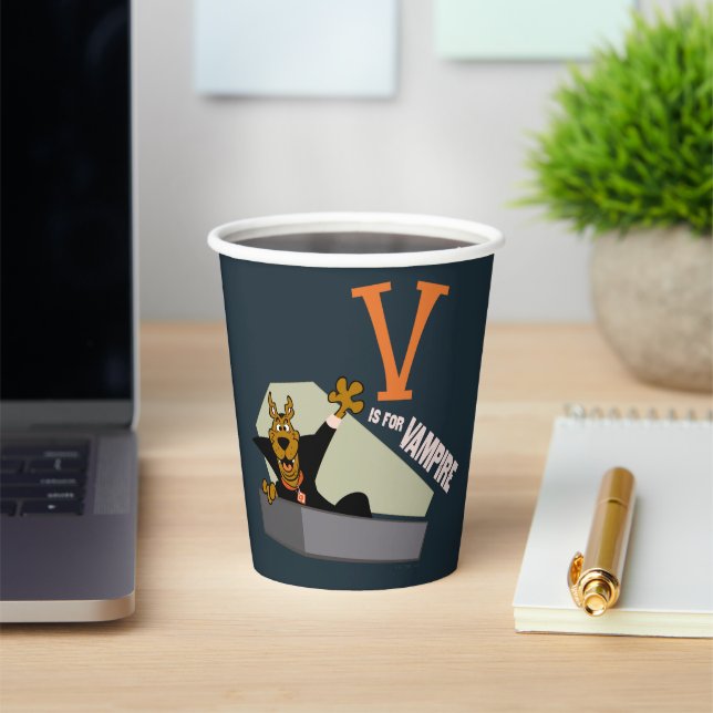Scooby-Doo | V is for Vampire Paper Cups (Insitu)