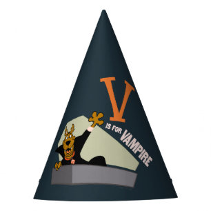 Scooby-Doo V is for Vampire Party Hat