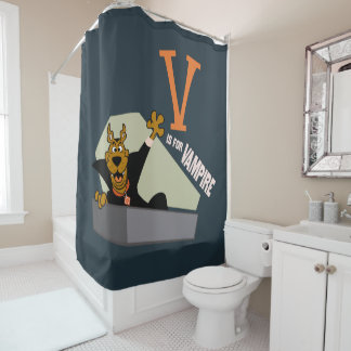 Scooby-Doo | V is for Vampire Shower Curtain