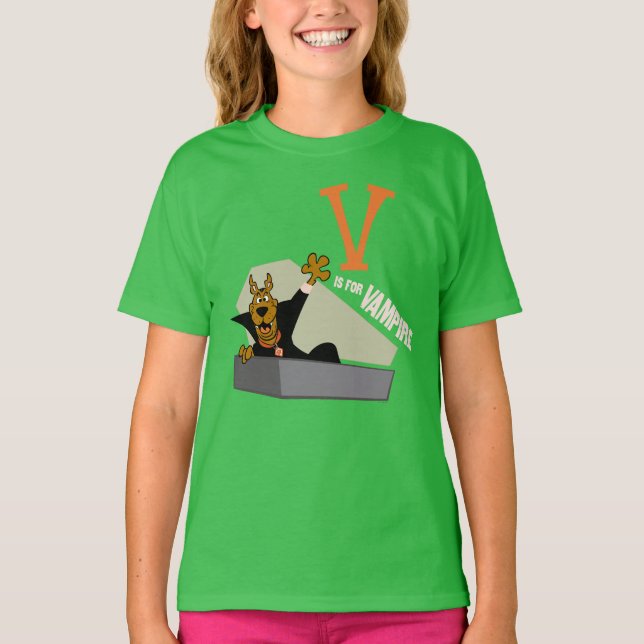 Scooby-Doo | V is for Vampire T-Shirt (Front)