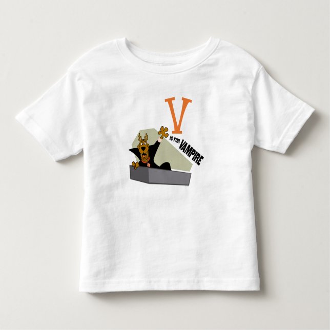 Scooby-Doo | V is for Vampire Toddler T-shirt (Front)