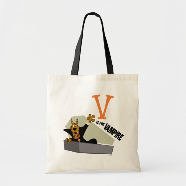 Scooby-Doo | V is for Vampire Tote Bag (Front)