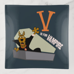 Scooby-Doo   V is for Vampire Trinket Tray