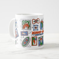 Scooby-Doo Wall of Halloween Picture Frames Giant Coffee Mug