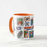 Scooby-Doo Wall of Halloween Picture Frames Mug