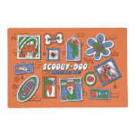 Scooby-Doo Wall of Halloween Picture Frames Placemat