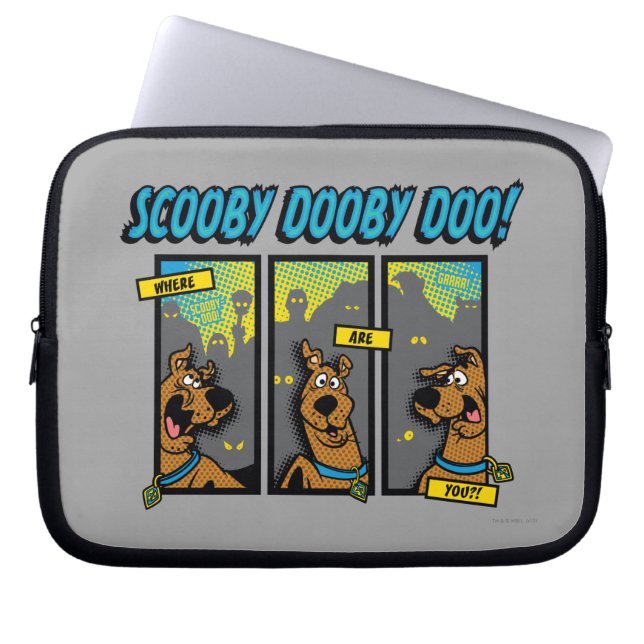 Scooby-Doo Where Are You Comic Panels Laptop Sleeve (Front)