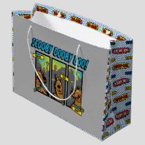 Scooby-Doo Where Are You Comic Panels Large Gift Bag