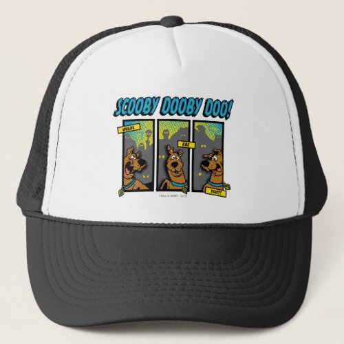 Scooby_Doo Where Are You Comic Panels Trucker Hat