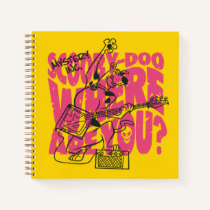 Scooby-Doo Where Are You Punk Guitar Riff Notebook