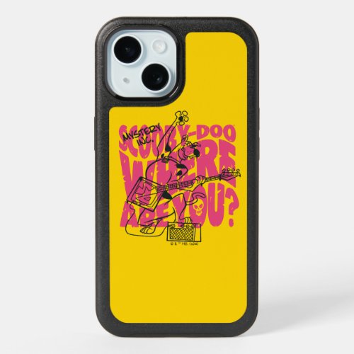 Scooby_Doo Where Are You Punk Guitar Riff iPhone 15 Case