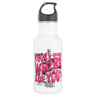 Scooby-Doo Where Are You Punk Guitar Riff Stainless Steel Water Bottle