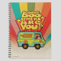 Scooby-Doo | "Where Are You?" Retro Cartoon Van Notebook