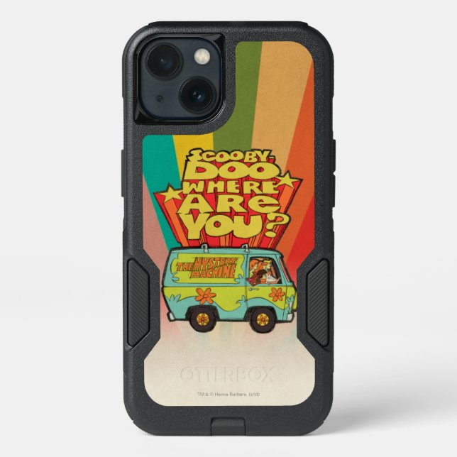 Scooby-Doo | "Where Are You?" Retro Cartoon Van Otterbox iPhone Case (Back)