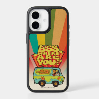 Scooby-Doo | "Where Are You?" Retro Cartoon Van iPhone 17 Case