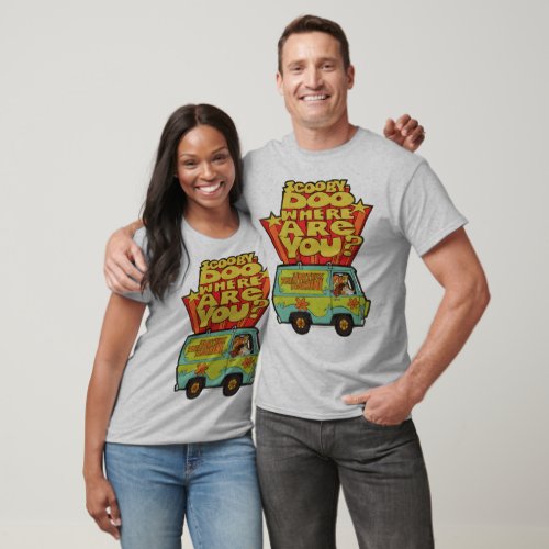 Scooby_Doo  Where Are You Retro Cartoon Van T_Shirt