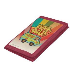Scooby-Doo "Where Are You?" Retro Cartoon Van Tri-fold Wallet