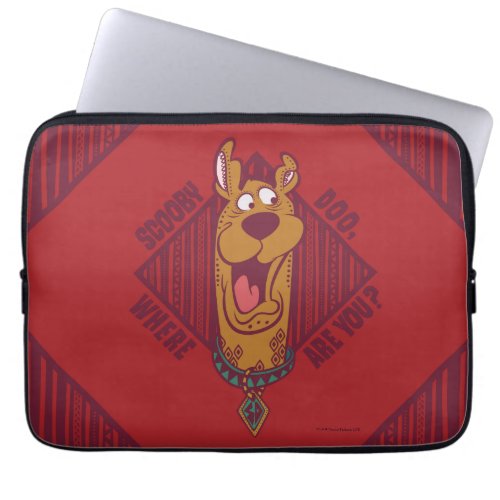 Scooby_Doo Where Are You Tribal Graphic Laptop Sleeve