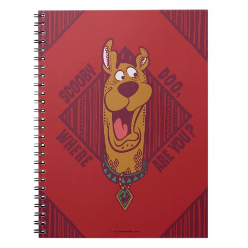Scooby_Doo Where Are You Tribal Graphic Notebook