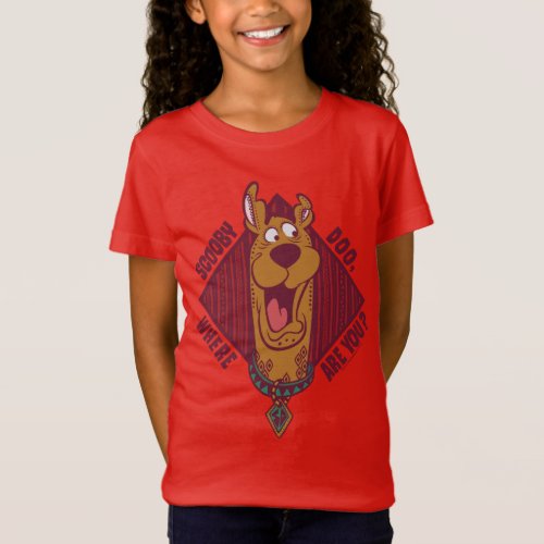 Scooby_Doo Where Are You Tribal Graphic T_Shirt