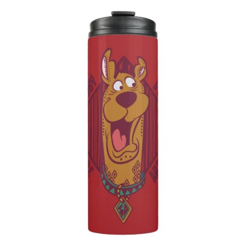 Scooby_Doo Where Are You Tribal Graphic Thermal Tumbler